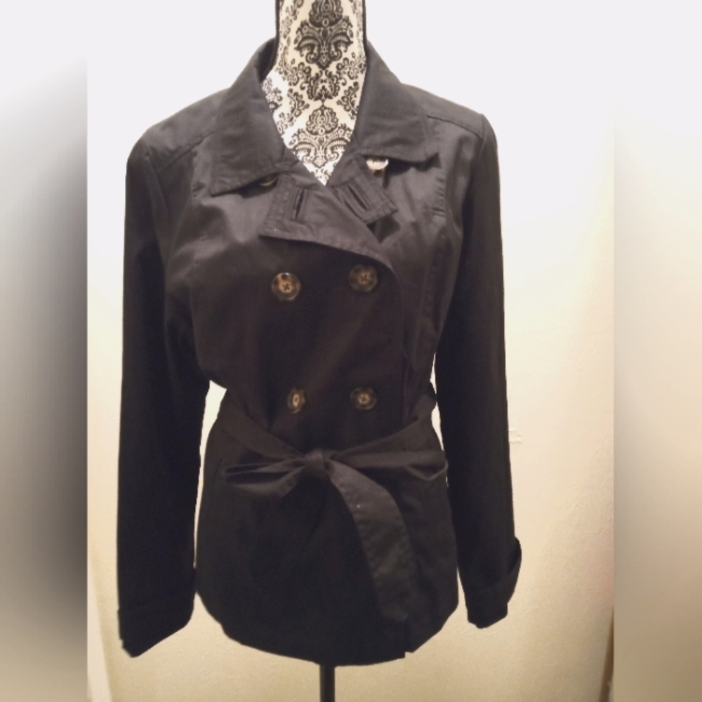 Denim Military Style blue jeans jacket